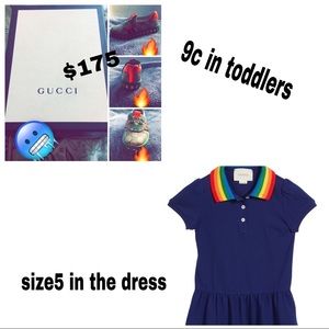 gucci outfit ( dress & shoes)